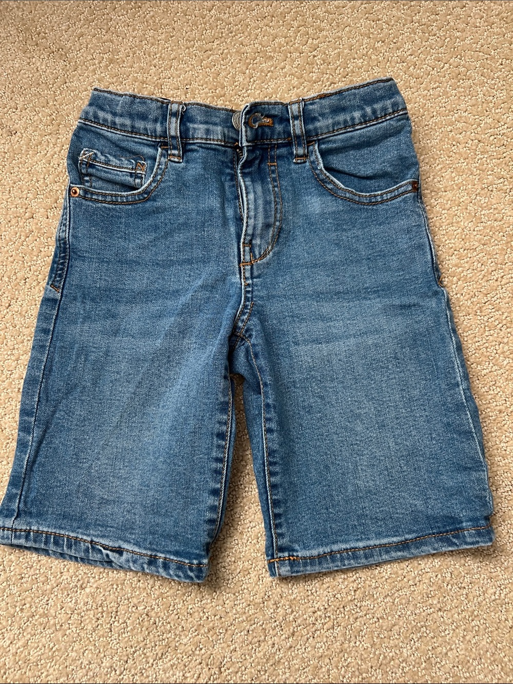 Classic Blue Denim Shorts
